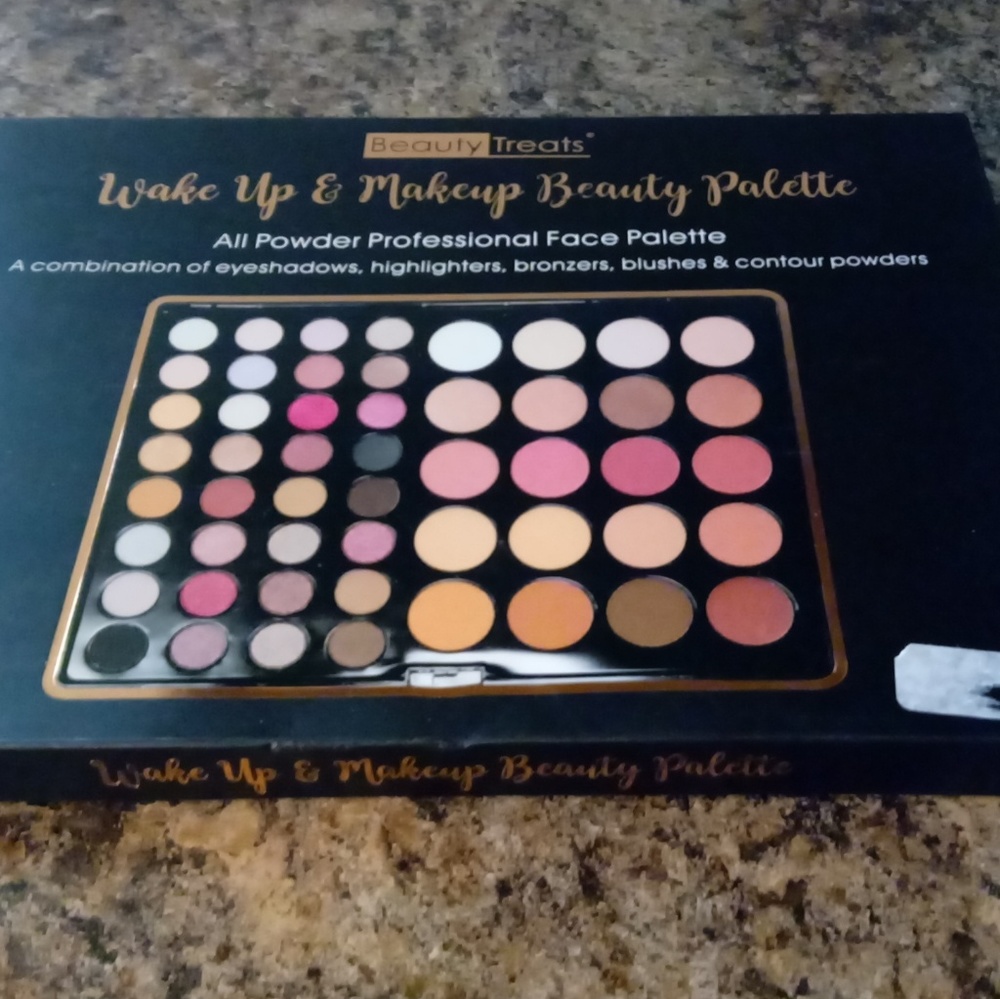 Wake up and make up color pallet